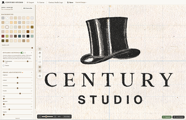 Fine-tuning adjustments in Century Studio