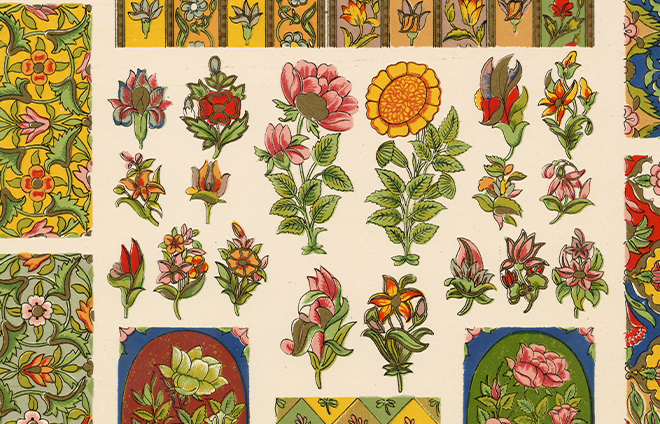 Mughal Flower Ornaments