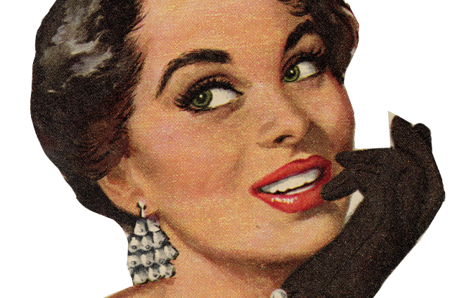 Fifties Advertising Belle