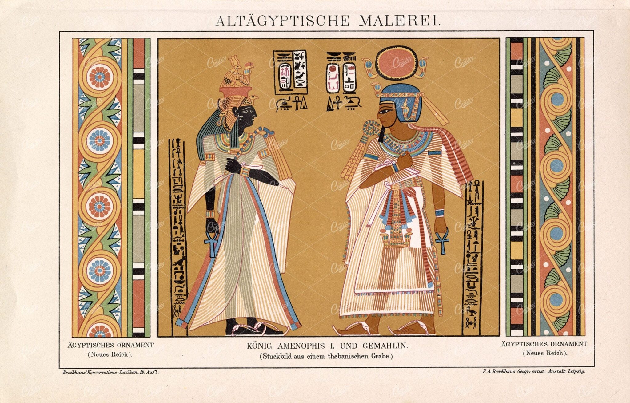 Altagyptische Malerei (Ancient Egyptian Painting)