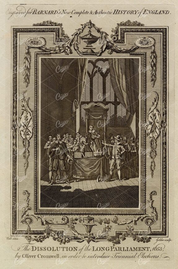 HISTORY of ENGLAND - The Dissolution of Long Parliament - Oliver Cromwell