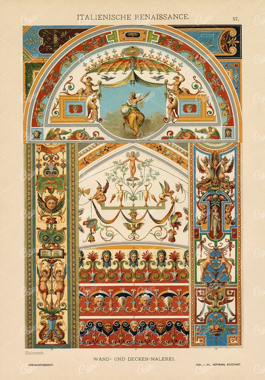 Italian Renaissance Wall and Ceiling Paintings – Grotesque