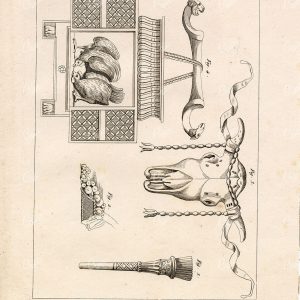 SACRIFICE Instruments Sacred Chickens Torch Bands - 1804 Plate Print