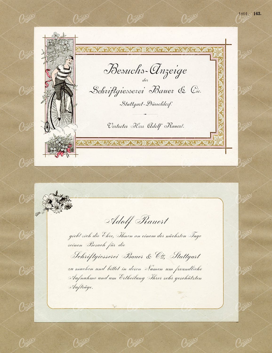 DECORATIVE Typography and Print Design 1891 Graphic Pattern Exchange