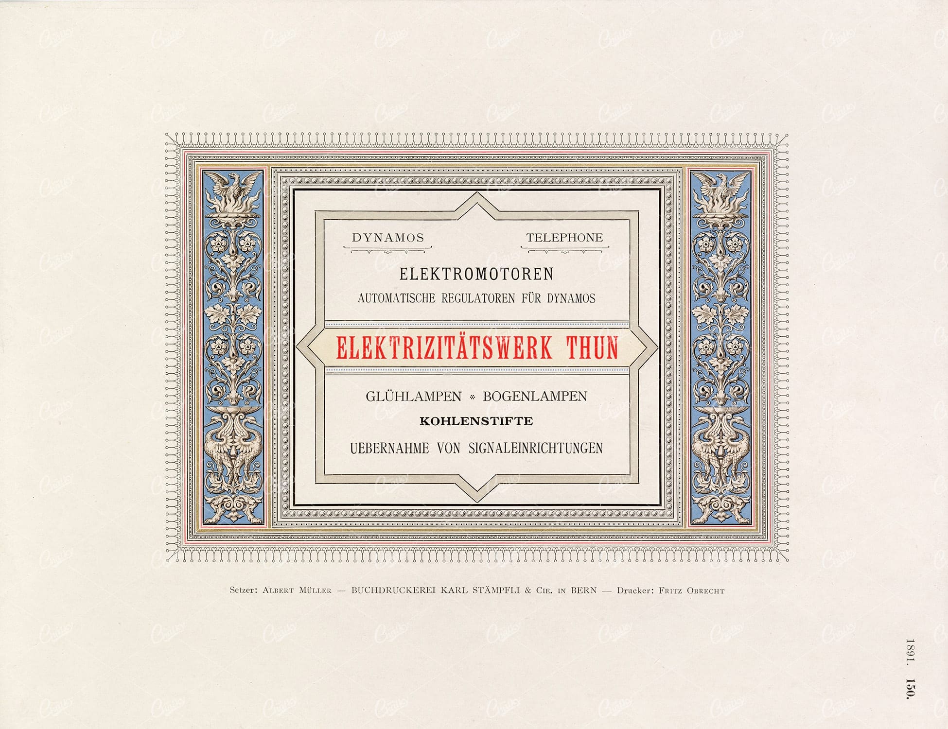 DECORATIVE Typography and Print Design 1891 Graphic Pattern Exchange