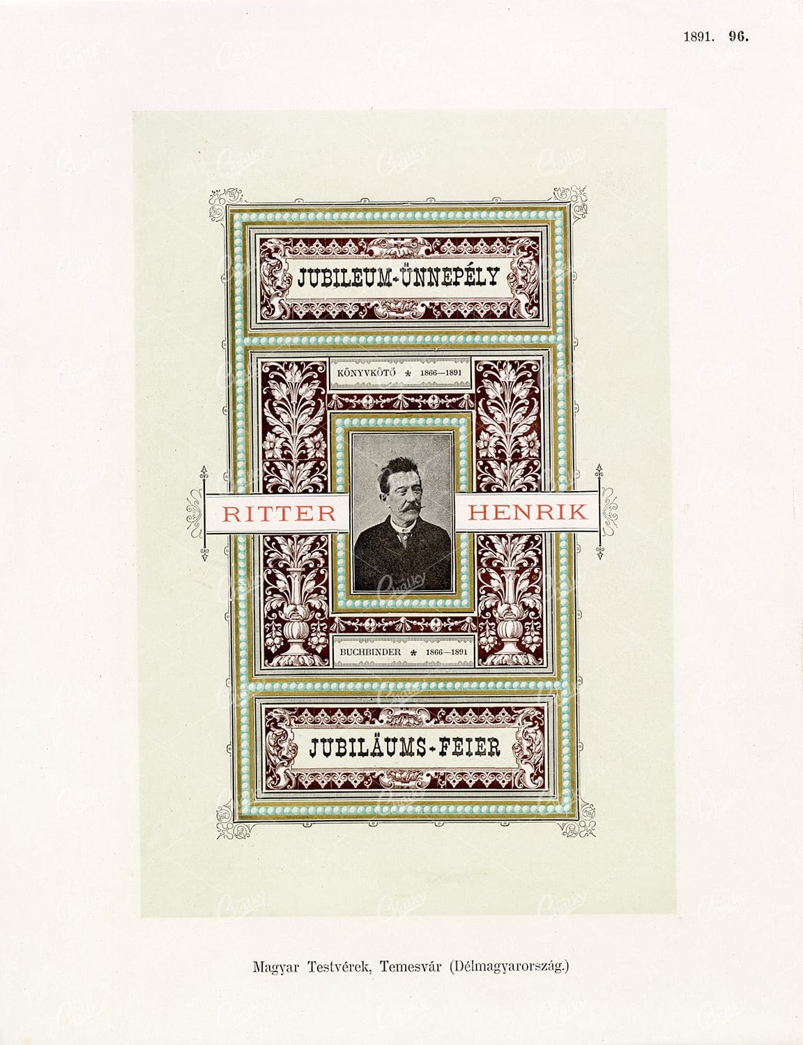 DECORATIVE Typography and Print Design 1891 Graphic Pattern Exchange