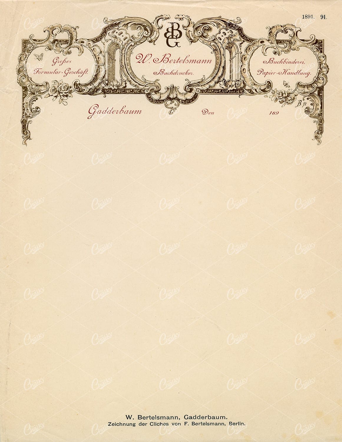 DECORATIVE Typography and Print Design 1891 Graphic Pattern Exchange