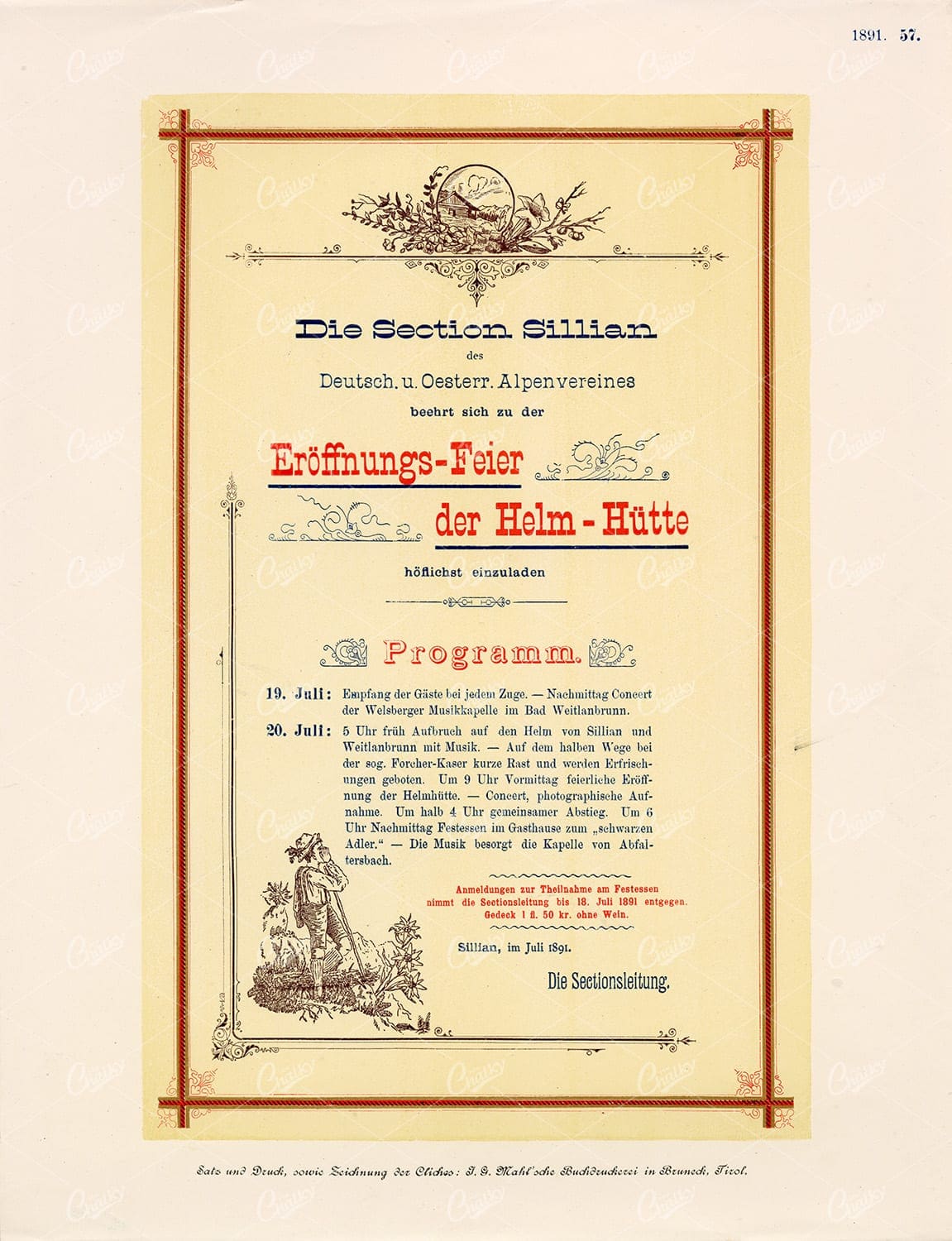 DECORATIVE Typography and Print Design 1891 Graphic Pattern Exchange