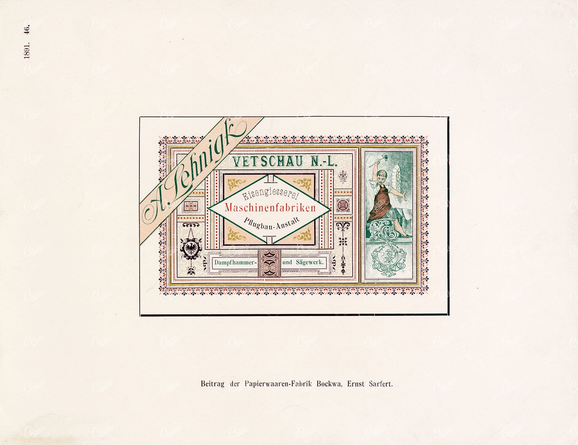 DECORATIVE Typography and Print Design 1891 Graphic Pattern Exchange