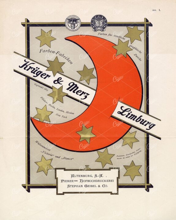 DECORATIVE Typography and Print Design 1891 Graphic Pattern Exchange