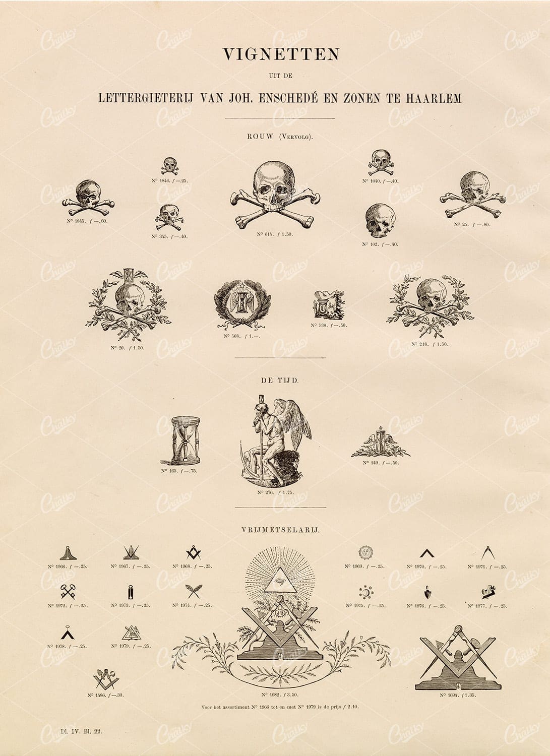 VINTAGE Vignette Illustrations Related to Mourning and Death - Antique Stock Art