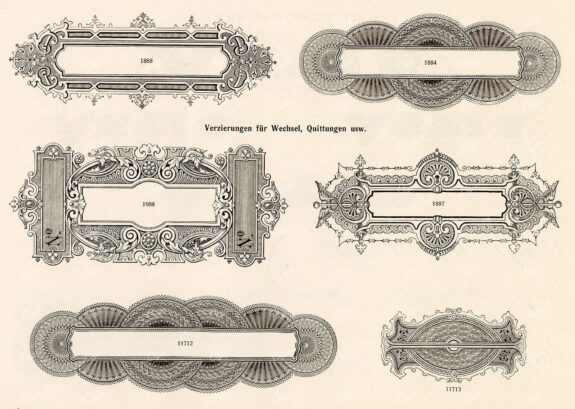 VINTAGE Decorative Design Elements - Antique Stock Artwork