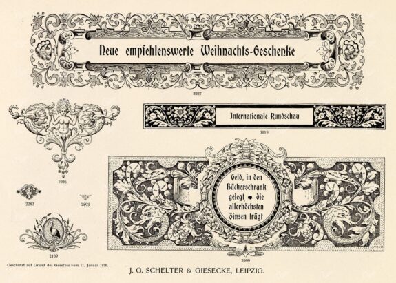 VINTAGE Decorative Design Elements - Ribbons and Banners for Type