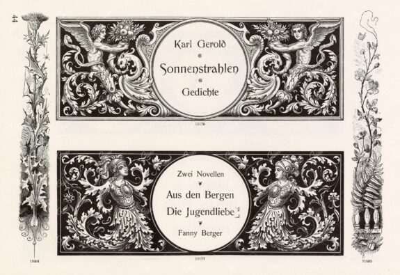 VINTAGE Decorative Design Elements - Banners for Type