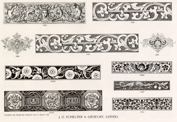 VINTAGE Decorative Design Elements - Ornamental Banners