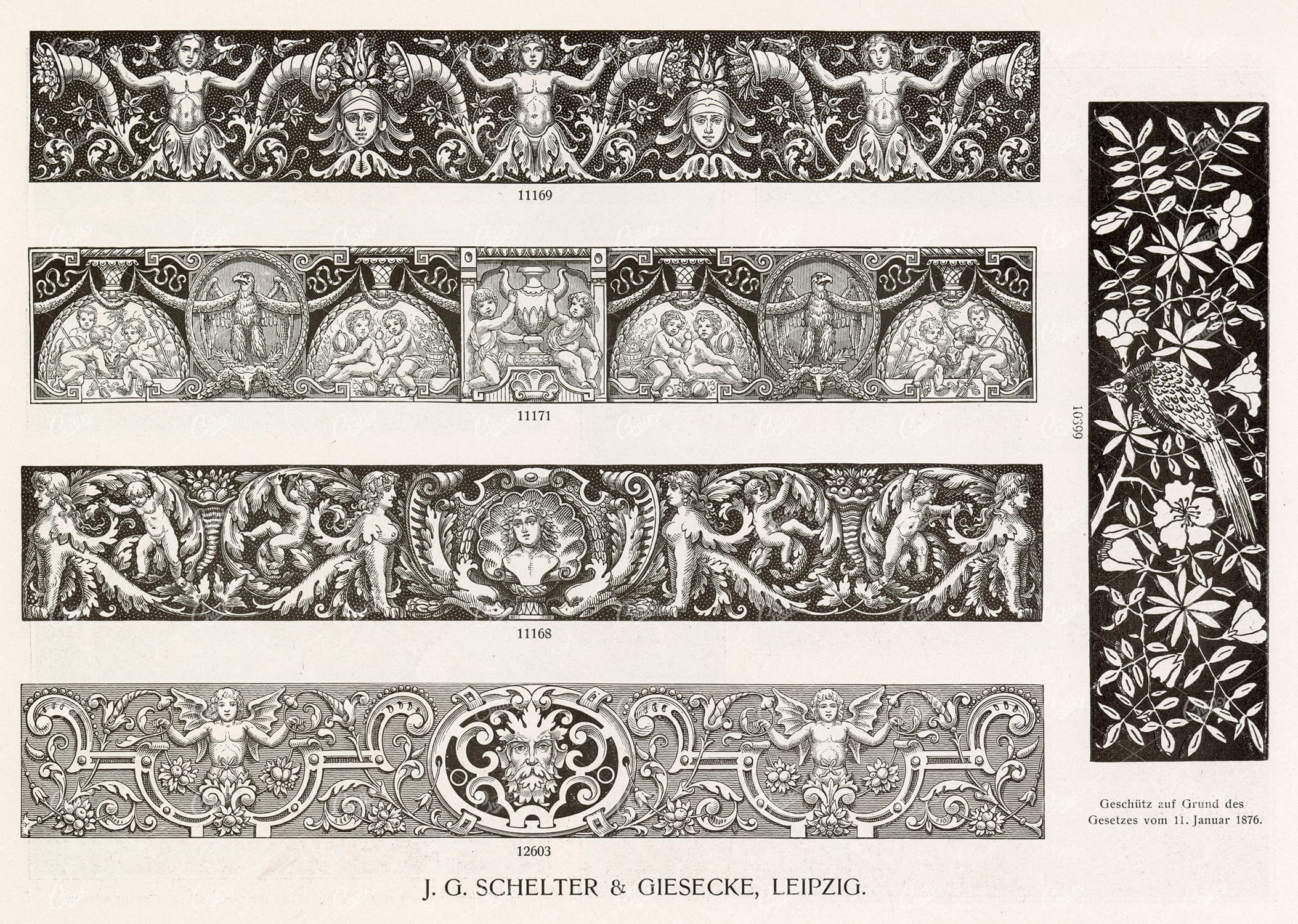 VINTAGE Decorative Design Elements - Ornamental Banners