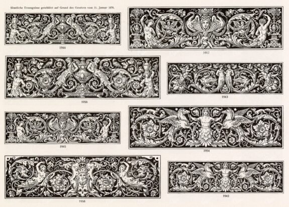 VINTAGE Decorative Design Elements - Ornamental Banners