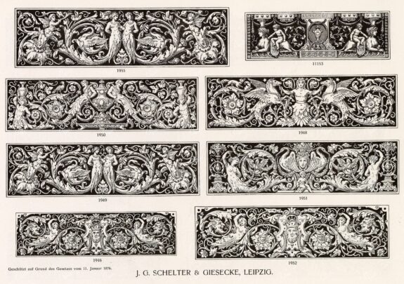 VINTAGE Decorative Design Elements - Ornamental Banners
