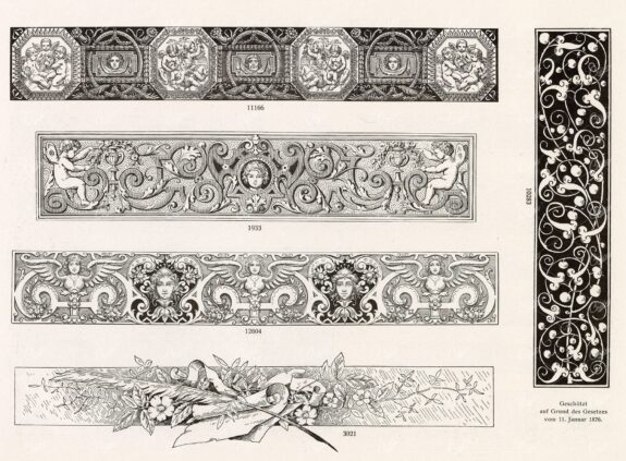 VINTAGE Decorative Design Elements - Ornamental Banners