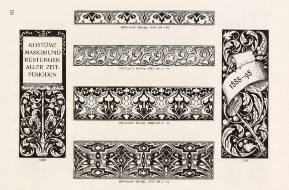VINTAGE Decorative Design Elements - Ornamental Banners