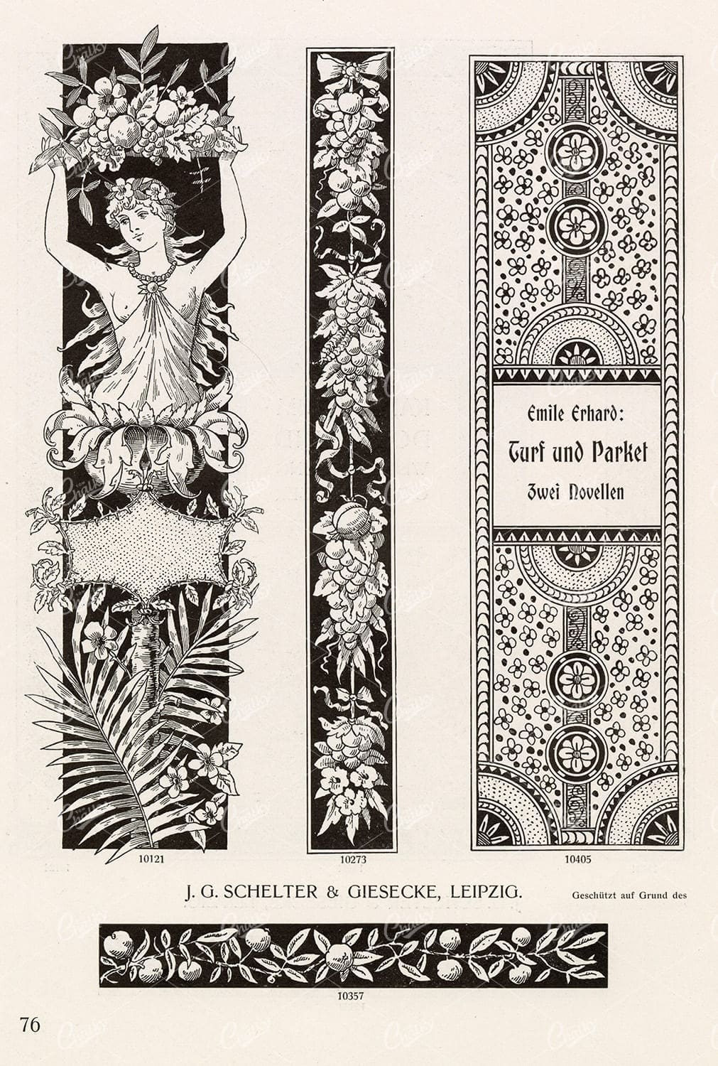 VINTAGE Decorative Design Elements - Ornamental Banners For Type