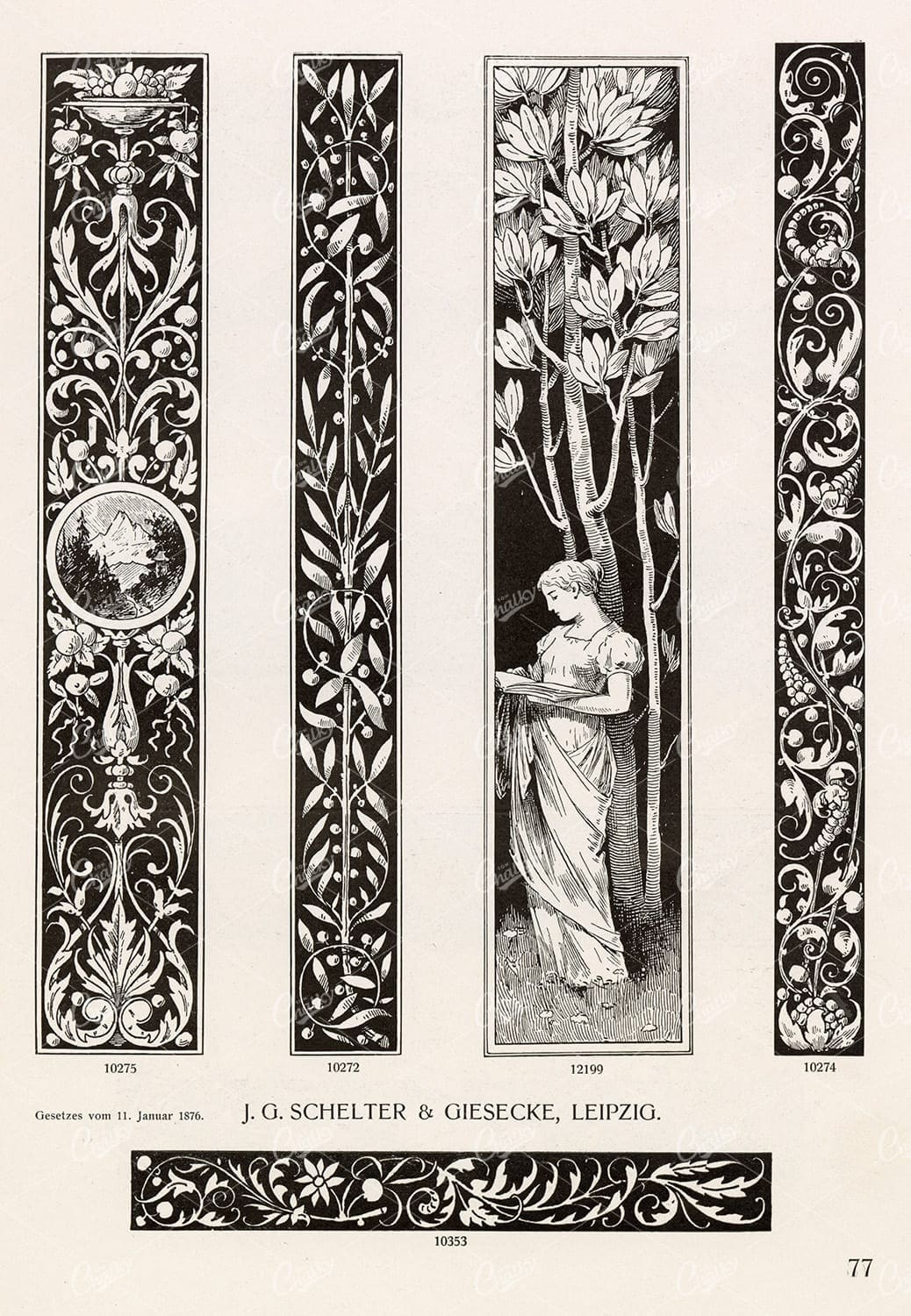 VINTAGE Decorative Design Elements - Ornamental Banners