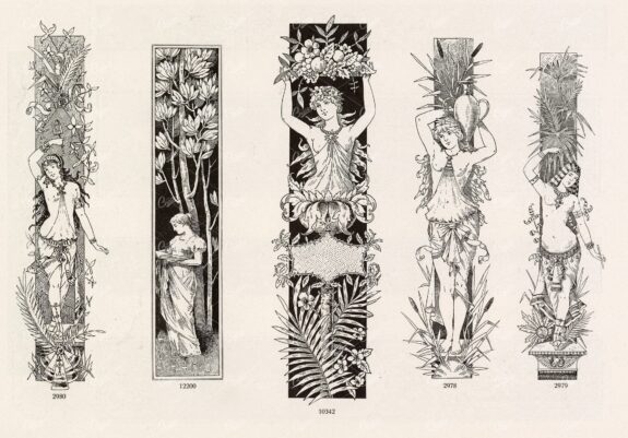 VINTAGE Decorative Design Elements - Ornamental Banners