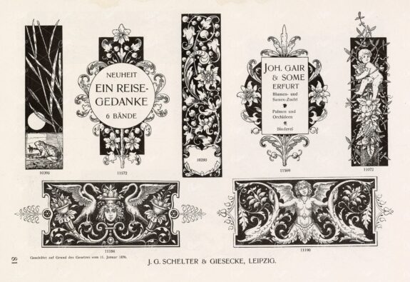 VINTAGE Decorative Design Elements - Ornamental Banners For Type
