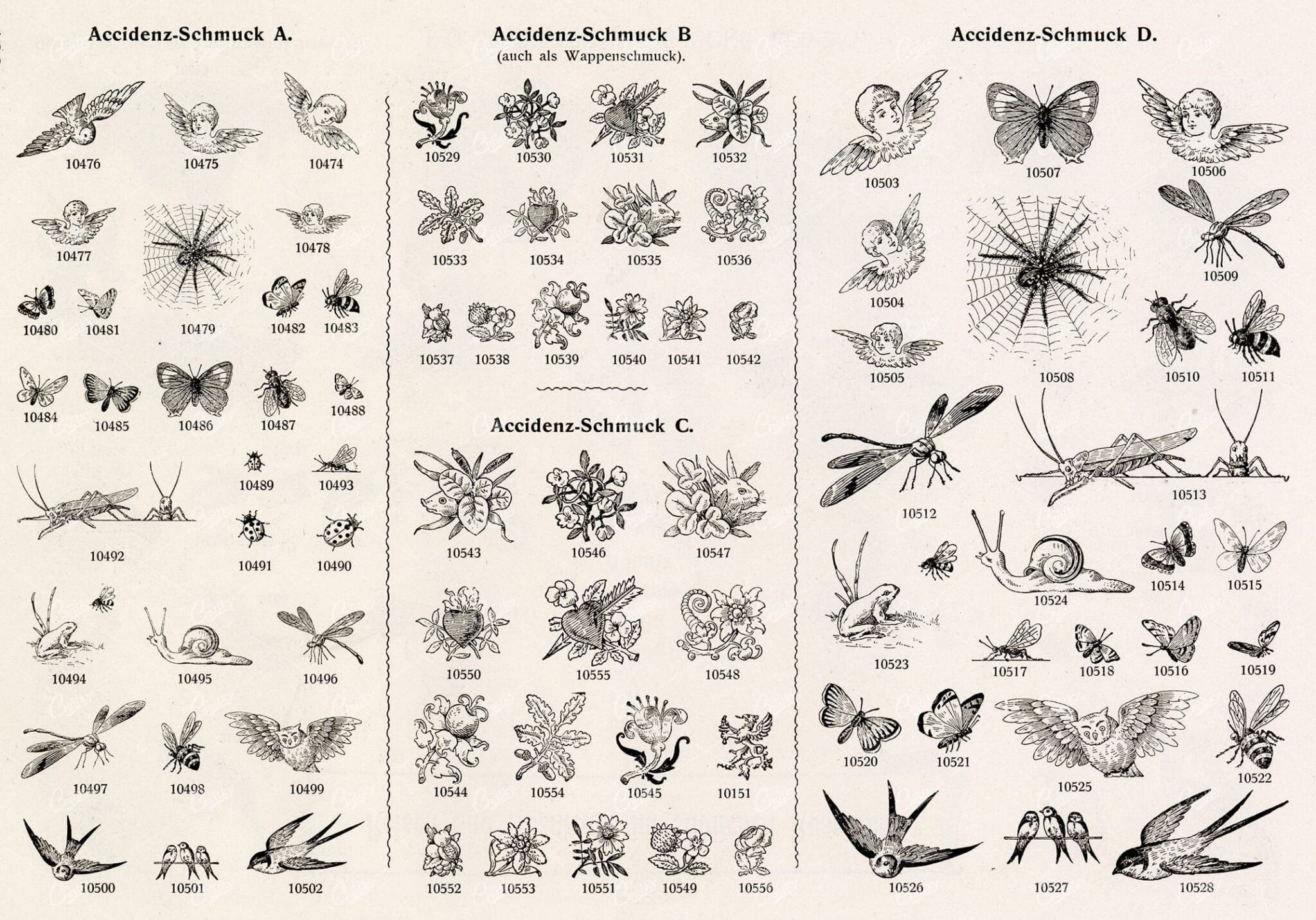 MISCELLANEOUS Selection of Vintage Animal Illustrations - Perfect for Print