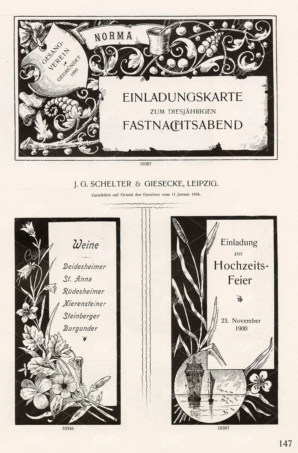 VINTAGE Decorative Design Elements - Ornamental Banners For Type
