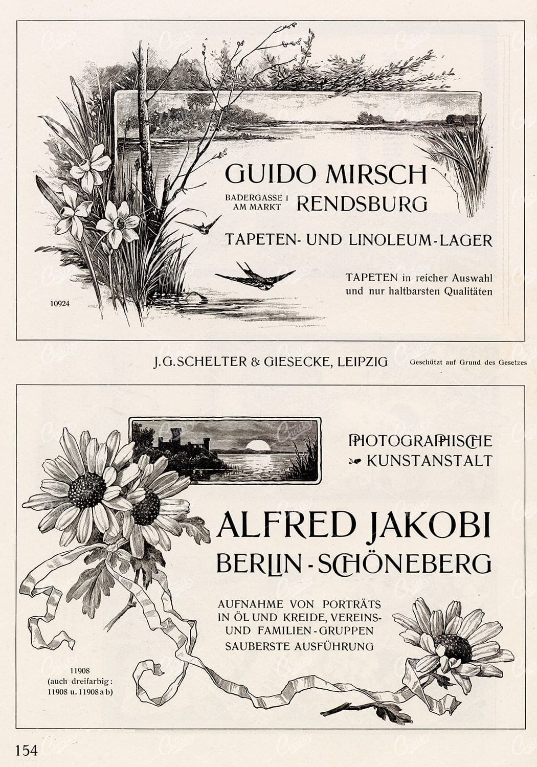 VINTAGE Decorative Design Elements - Ornamental Banners For Type