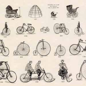 MISCELLANEOUS Selection of Vintage Crycling / Riding Related Design Elements