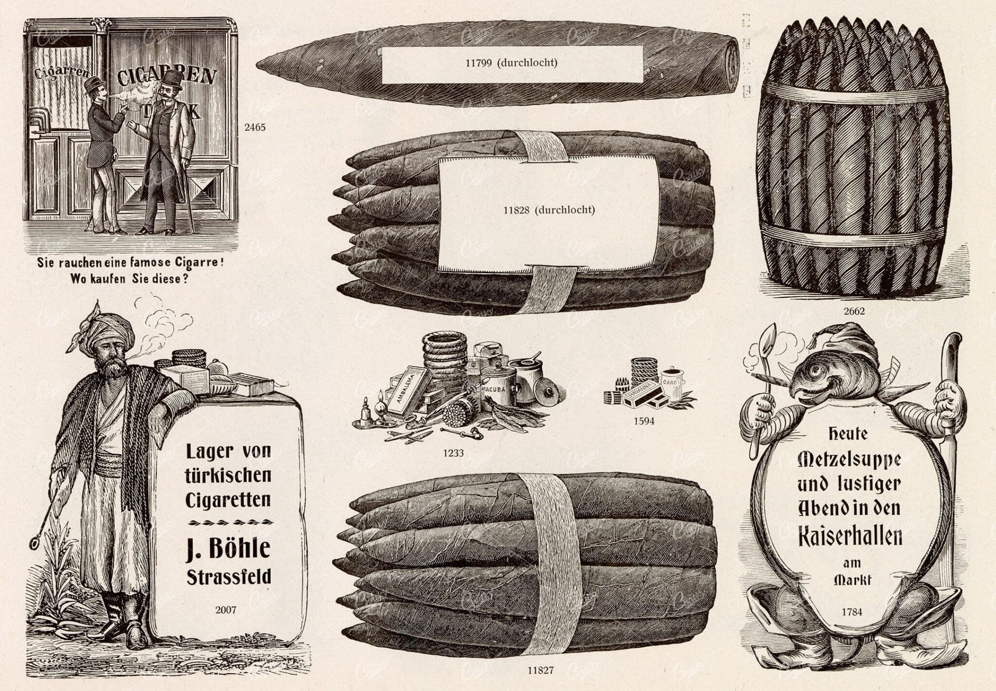 MISCELLANEOUS Selection of Vintage Design Elements - 1800s Antique Stock Artwork