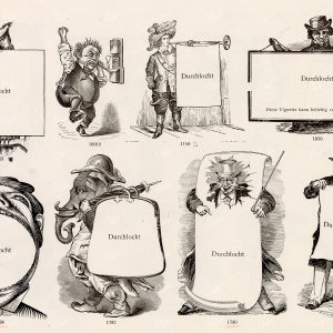 MISCELLANEOUS Selection of Vintage Advertising / Promotional Design Elements - 1800s Antique Stock Artwork