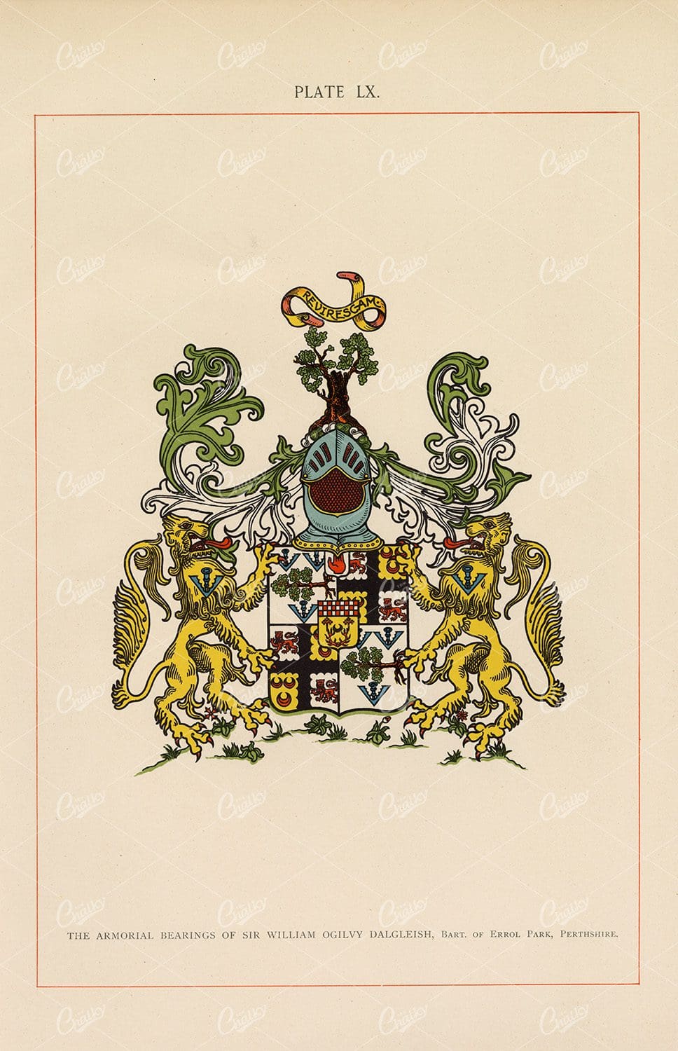 The Armorial Bearings of Sir William Ogilvy Dalgleish