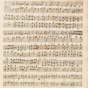 1800s Rees' Encyclopedia  - Vintage Sheet Music Print