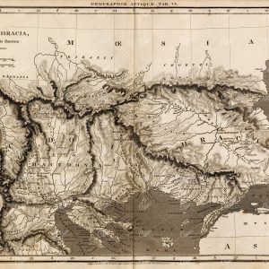ANTIQUE Map of The Ottoman Empire - Rees' Encyclopedia 1800s