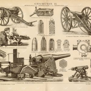 VINTAGE Print 1882 - Protections - Old Encyclopedia Print