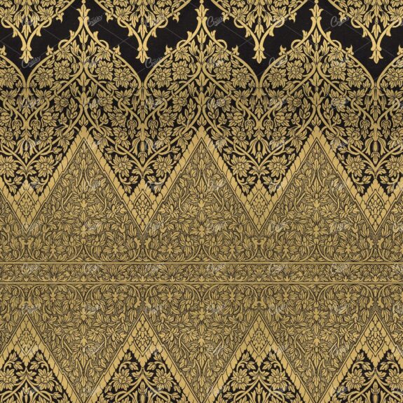 Intricate Indian Inspired Floral Pattern / Background No.1