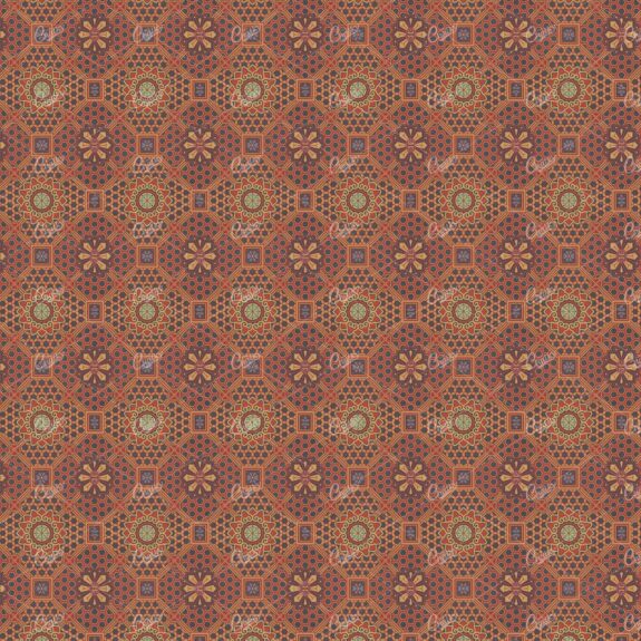Floral and Botanical Inspired Tiled Pattern - Vintage Backgrounds