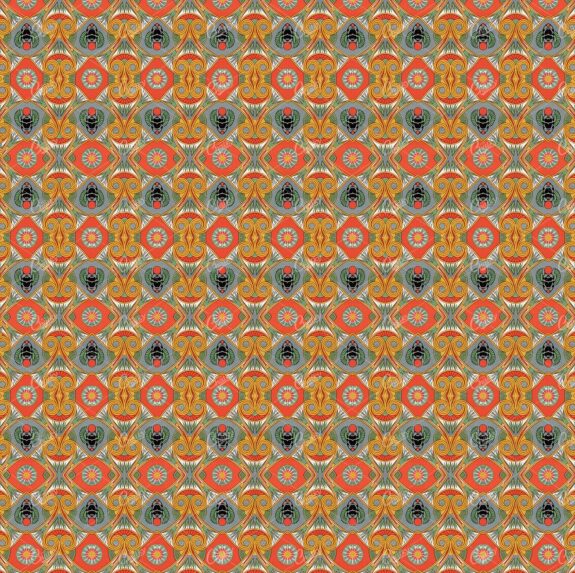 Abstract Beetle Tribal Background
