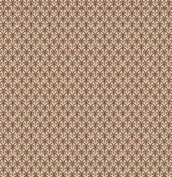Minimal Floral Arch Pattern Background