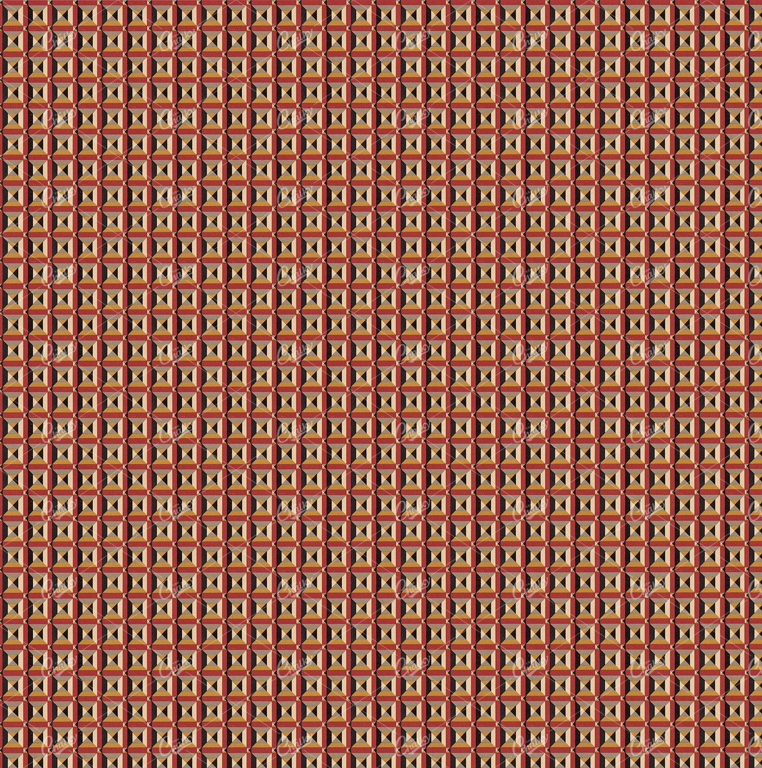 Minimal Tiled Pattern - Vintage Background Collection No.2