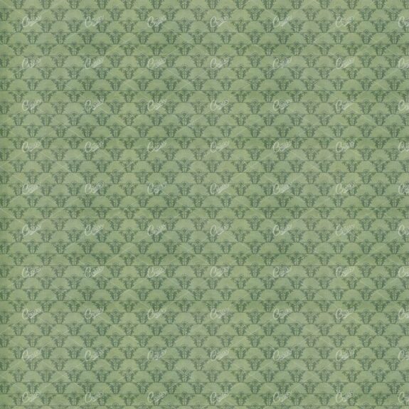 Minimalistic Green Floral Vintage Background