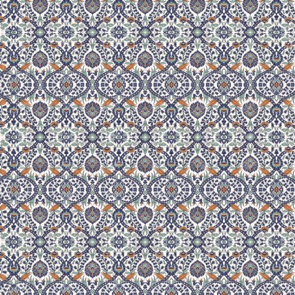 Intricate Botanical Inspired Floral Pattern Background No.1