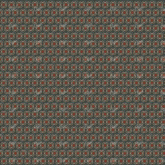 Nature Inspired Floral Tiled Background No.1