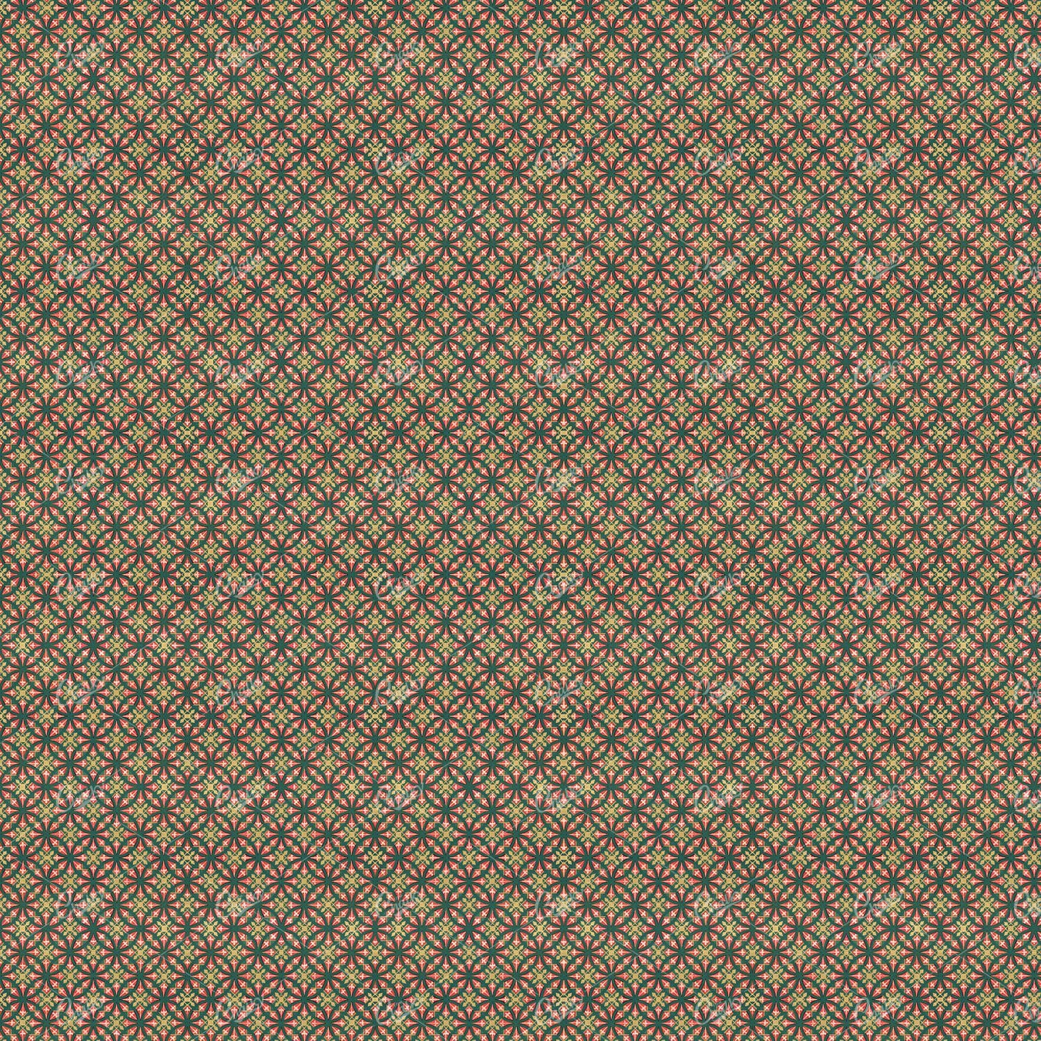 Intricate Circle Interlocking Abstract Background