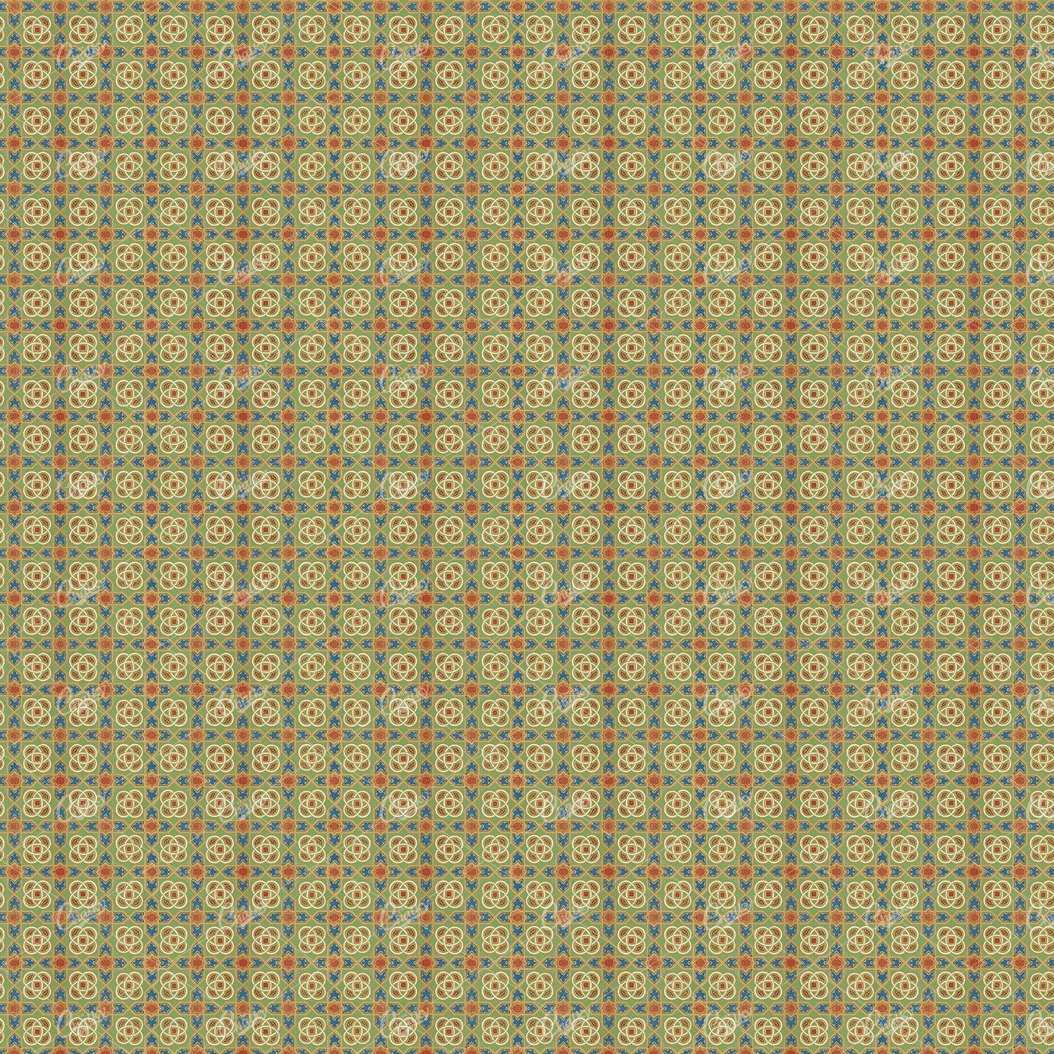 Abstract Vintage Tiled Background