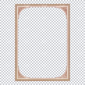 Decorative and Detailed Antique Frame / Border - Perfect for Invitations and Packaging  No.2