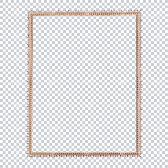 Decorative and Detailed Antique Frame / Border - Perfect for Invitations and Packaging  No.3
